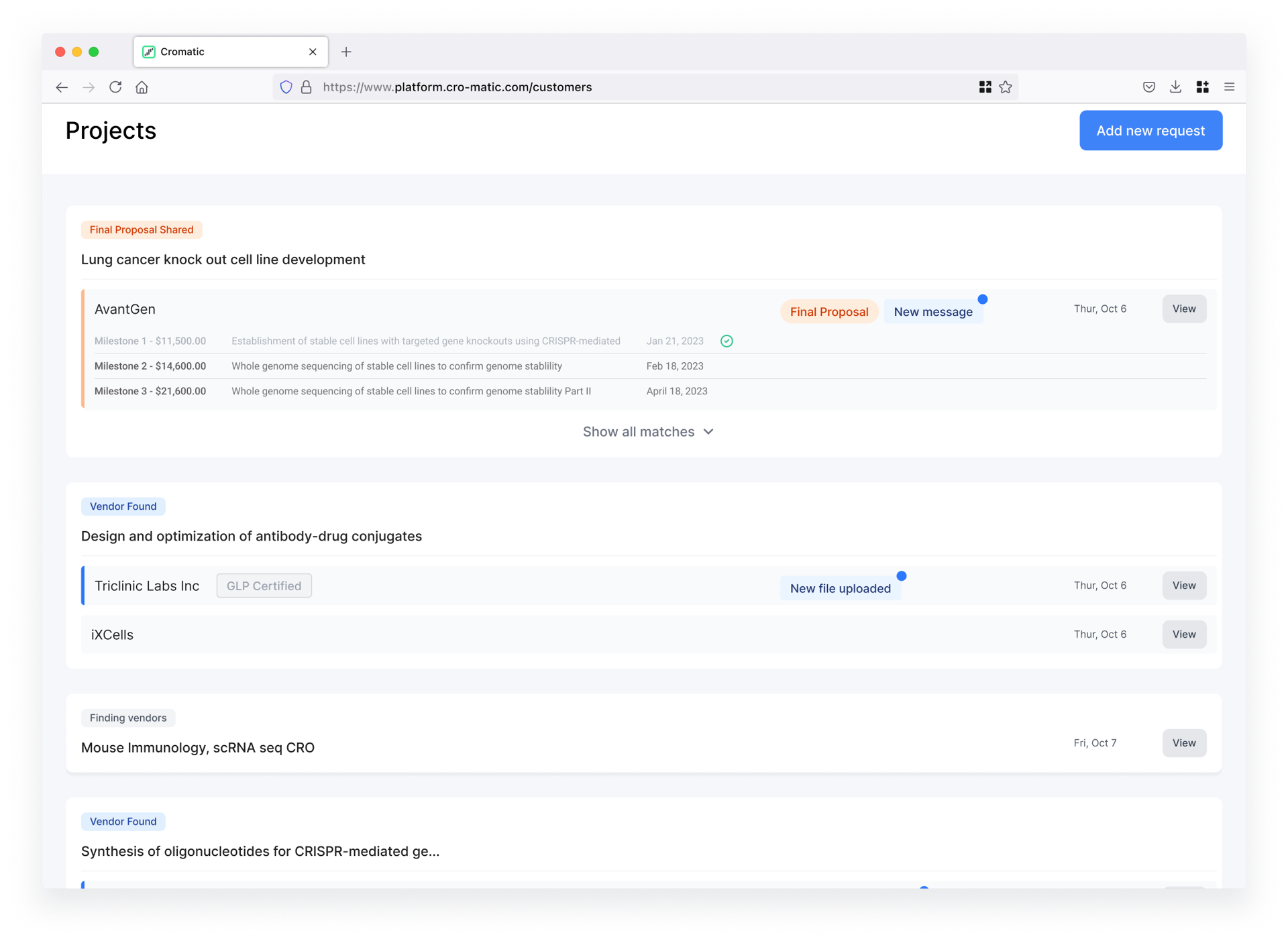 Enterprise Dashboard